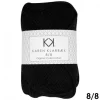 8/8 Black - KK Color Cotton økologisk bomuldsgarn fra Karen Klarbæk