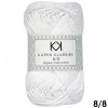 8/8 Bleached White - KK Color Cotton økologisk bomuldsgarn fra Karen Klarbæk