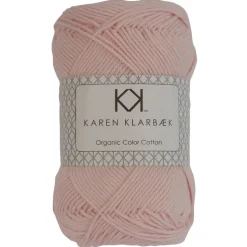 8/4 Bleg pink - KK Color Cotton økologisk bomuldsgarn fra Karen Klarbæk