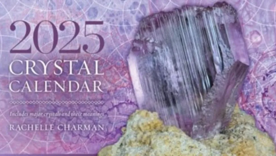 2025 Crystal Calendar: Powerful crystals for every months of the year (Kalender, Calendar, Engelsk) af Rachelle Charman