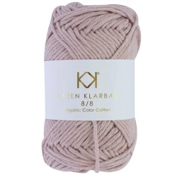8/8 Dark Old Rose - KK Color Cotton økologisk bomuldsgarn fra Karen Klarbæk