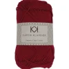 8/4 Julerød - KK Color Cotton økologisk bomuldsgarn fra Karen Klarbæk