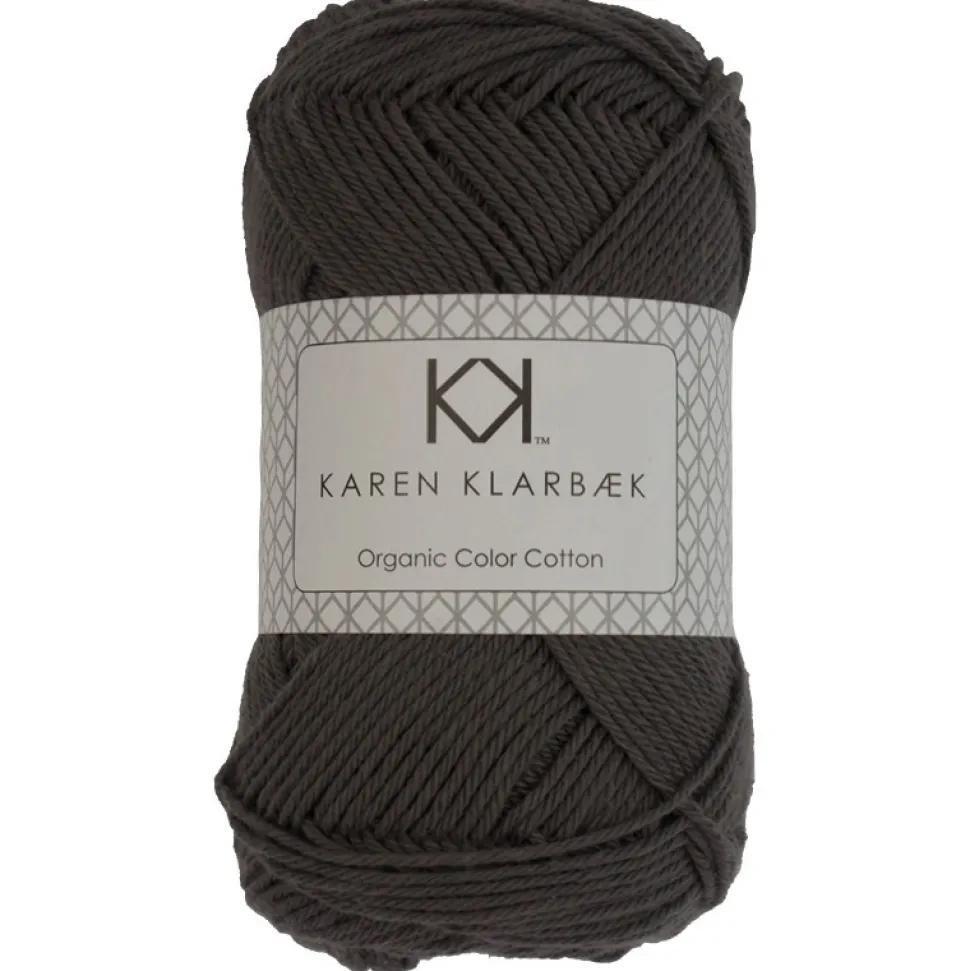 8/4 Koksgrå - KK Color Cotton økologisk bomuldsgarn fra Karen Klarbæk