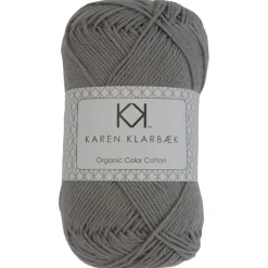 8/4 Kold grå - KK Color Cotton økologisk bomuldsgarn fra Karen Klarbæk