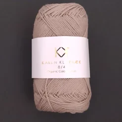 8/4 Latte - KK Color Cotton økologisk bomuldsgarn fra Karen Klarbæk (Garn)