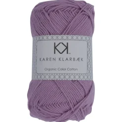 8/4 Lilla - KK Color Cotton økologisk bomuldsgarn fra Karen Klarbæk