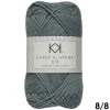 8/8 Lys blygrå - KK Color Cotton økologisk bomuldsgarn fra Karen Klarbæk
