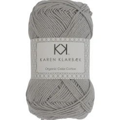 8/4 Lys kold grå - KK Color Cotton økologisk bomuldsgarn fra Karen Klarbæk