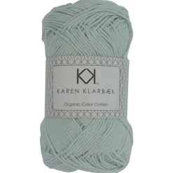 8/4 Lys mint - KK Color Cotton økologisk bomuldsgarn fra Karen Klarbæk