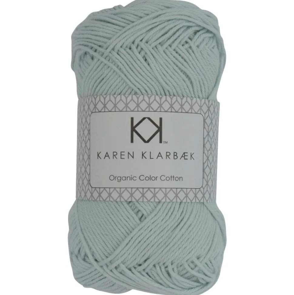 8/4 Lys mint - KK Color Cotton økologisk bomuldsgarn fra Karen Klarbæk
