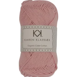 8/4 Lys rosa - KK Color Cotton økologisk bomuldsgarn fra Karen Klarbæk
