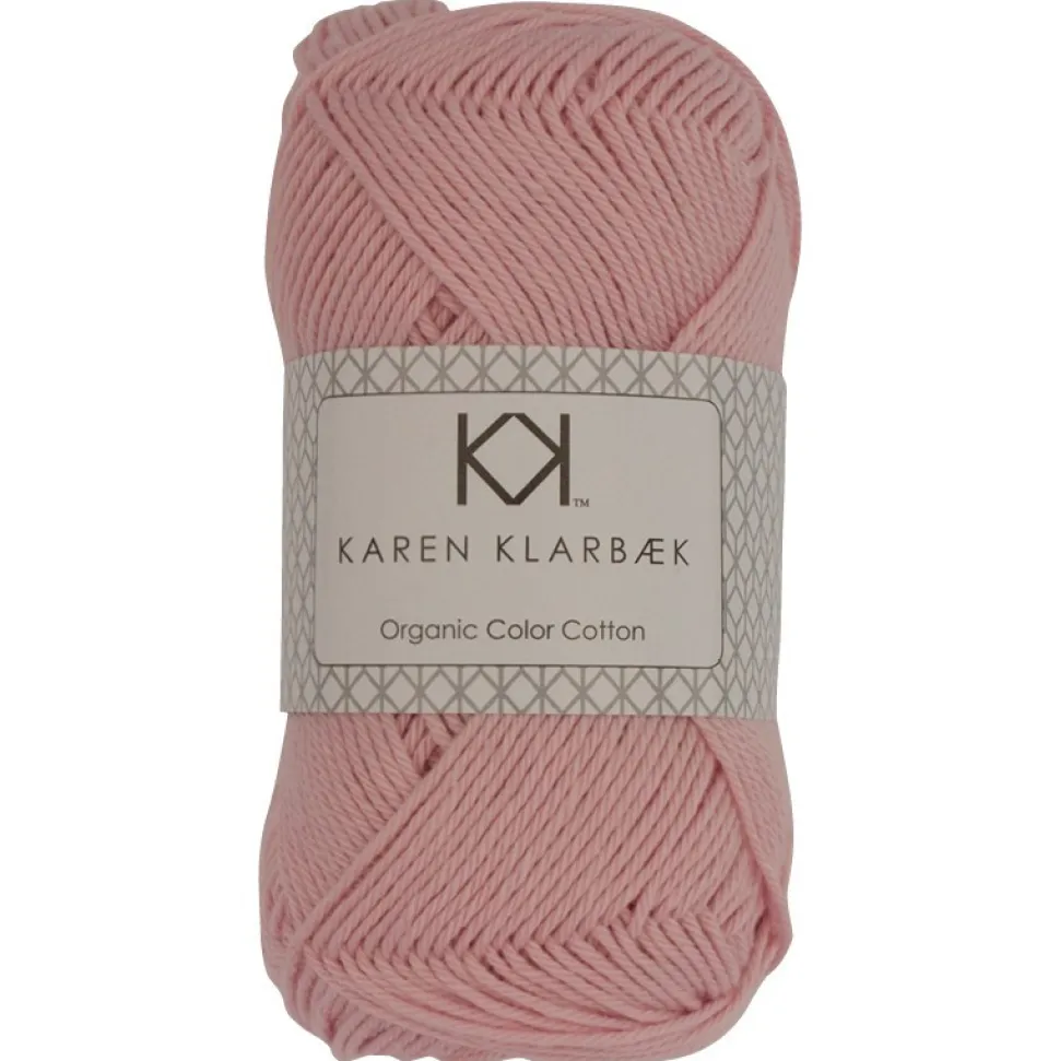 8/4 Lys rosa - KK Color Cotton økologisk bomuldsgarn fra Karen Klarbæk