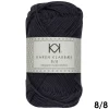 8/8 Marineblå - KK Color Cotton økologisk bomuldsgarn fra Karen Klarbæk