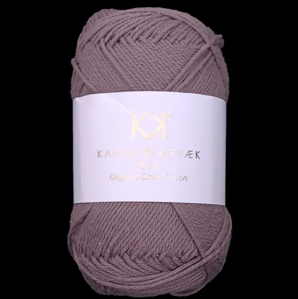8/4 Maroon - KK Color Cotton økologisk bomuldsgarn fra Karen Klarbæk