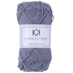 8/4 Medium Grey - KK Color Cotton økologisk bomuldsgarn fra Karen Klarbæk