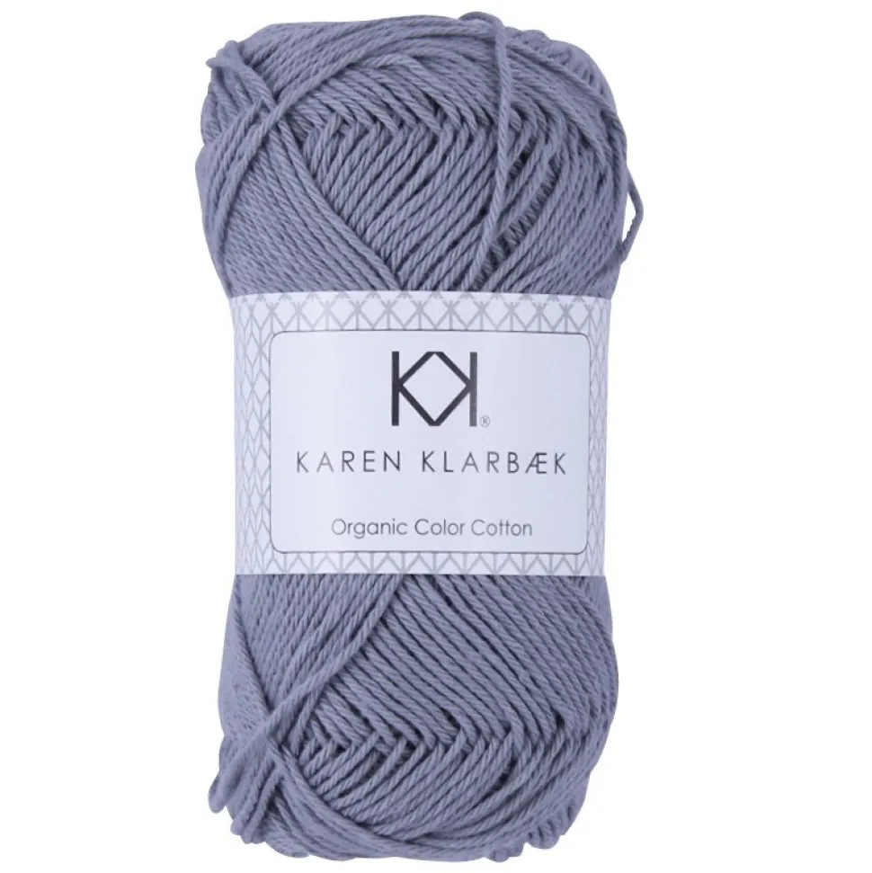 8/4 Medium Grey - KK Color Cotton økologisk bomuldsgarn fra Karen Klarbæk