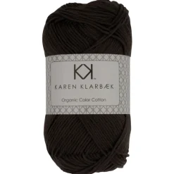 8/4 Mørk gråbrun - KK Color Cotton økologisk bomuldsgarn fra Karen Klarbæk