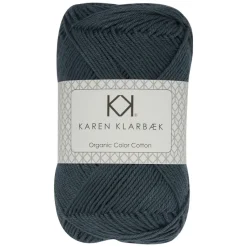 8/4 Mørk marineblå - KK Color Cotton økologisk bomuldsgarn fra Karen Klarbæk