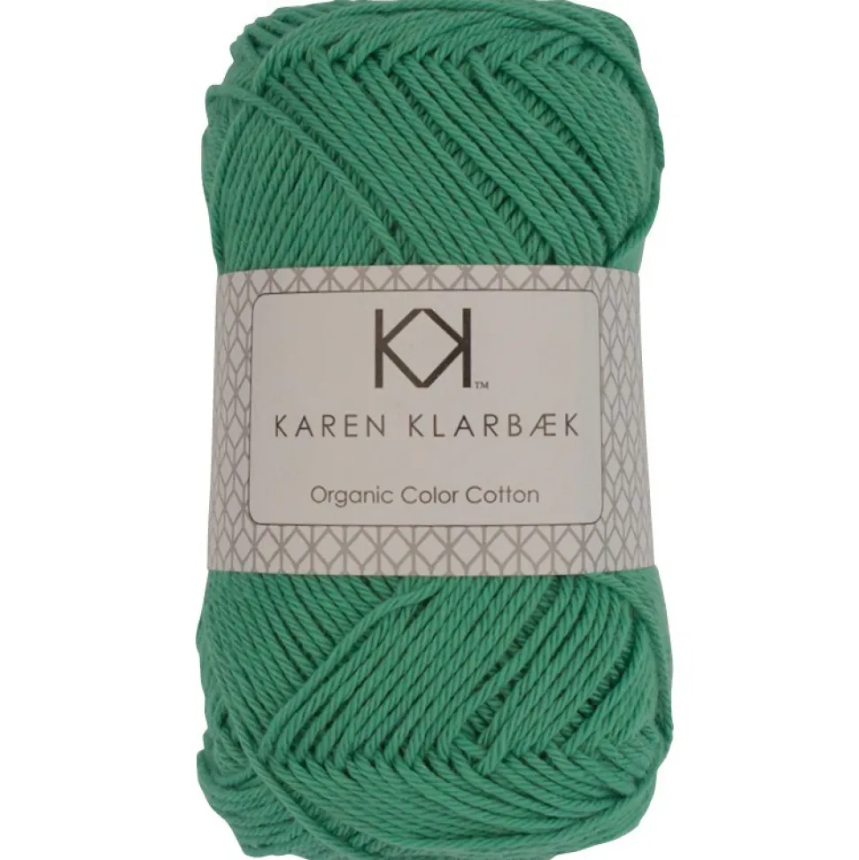 8/4 Mørk mint - KK Color Cotton økologisk bomuldsgarn fra Karen Klarbæk