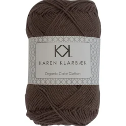 8/4 Mørk sand - KK Color Cotton økologisk bomuldsgarn fra Karen Klarbæk