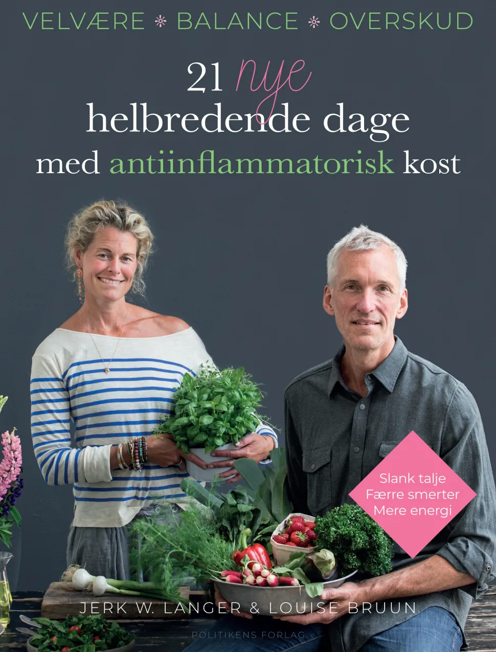 21 nye helbredende dage med antiinflammatorisk kost (Ebog, epub, Dansk) af Jerk W. Langer