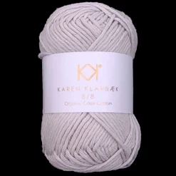 8/8 Old Linen - KK Color Cotton økologisk bomuldsgarn fra Karen Klarbæk