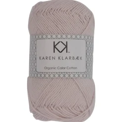 8/4 Pastelrosa - KK Color Cotton økologisk bomuldsgarn fra Karen Klarbæk
