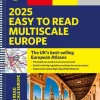 2025 Philip's Easy to Read Multiscale Road Atlas Europe: (A4 Spiral binding) (Bog, Spiral bound, Engelsk) af Philip's Maps