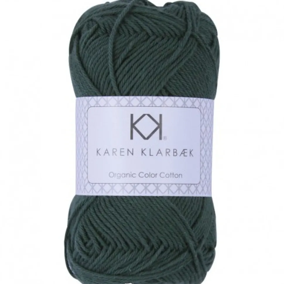 8/4 Pine Green - KK Color Cotton økologisk bomuldsgarn fra Karen Klarbæk
