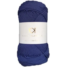 8/4 Porcelain Blue - KK Color Cotton økologisk bomuldsgarn fra Karen Klarbæk (Garn)