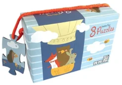 3 Puslespil Little Woodies (Spil, Dansk)