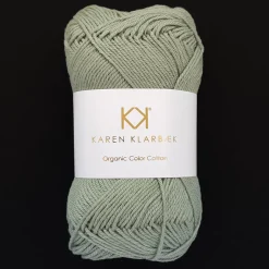 8/4 Sage Green - KK Color Cotton økologisk bomuldsgarn fra Karen Klarbæk (Garn)