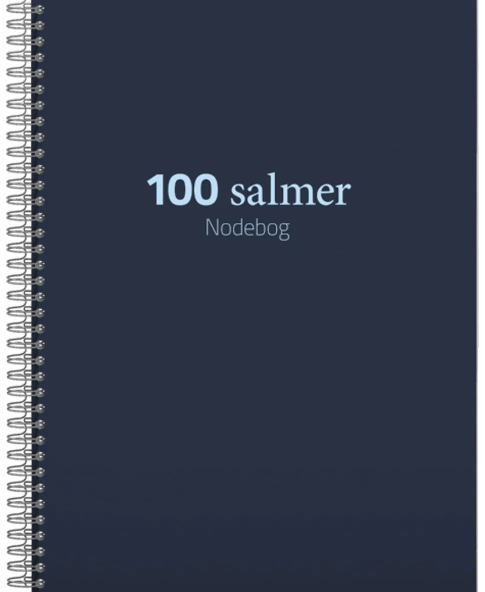 100 Salmer - Nodebog: Nodebog med koralsatser til salmebogstillægget 100 salmer (bog, indbundet, dansk) af red.
