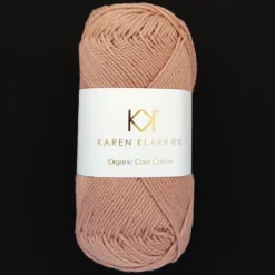 8/4 Tobacco - KK Color Cotton økologisk bomuldsgarn fra Karen Klarbæk (Garn)