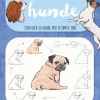10 trin til at tegne hunde: Tegn over 50 hunde med 10 simple trin (Bog, Hæftet, Dansk) af Justine Lecouffe