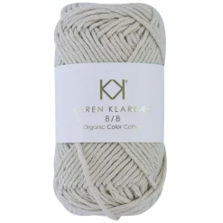 8/8 Warm Nature White - KK Color Cotton økologisk bomuldsgarn fra Karen Klarbæk