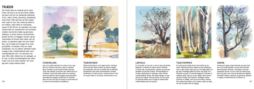 Akvarel (Bog, Indbundet, Dansk) af Karen Borch