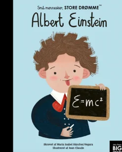 Albert Einstein: Små mennesker, store drømme nr. 25 (Bog, Hardback, Dansk) af Maria Isabel Sánchez Vegara