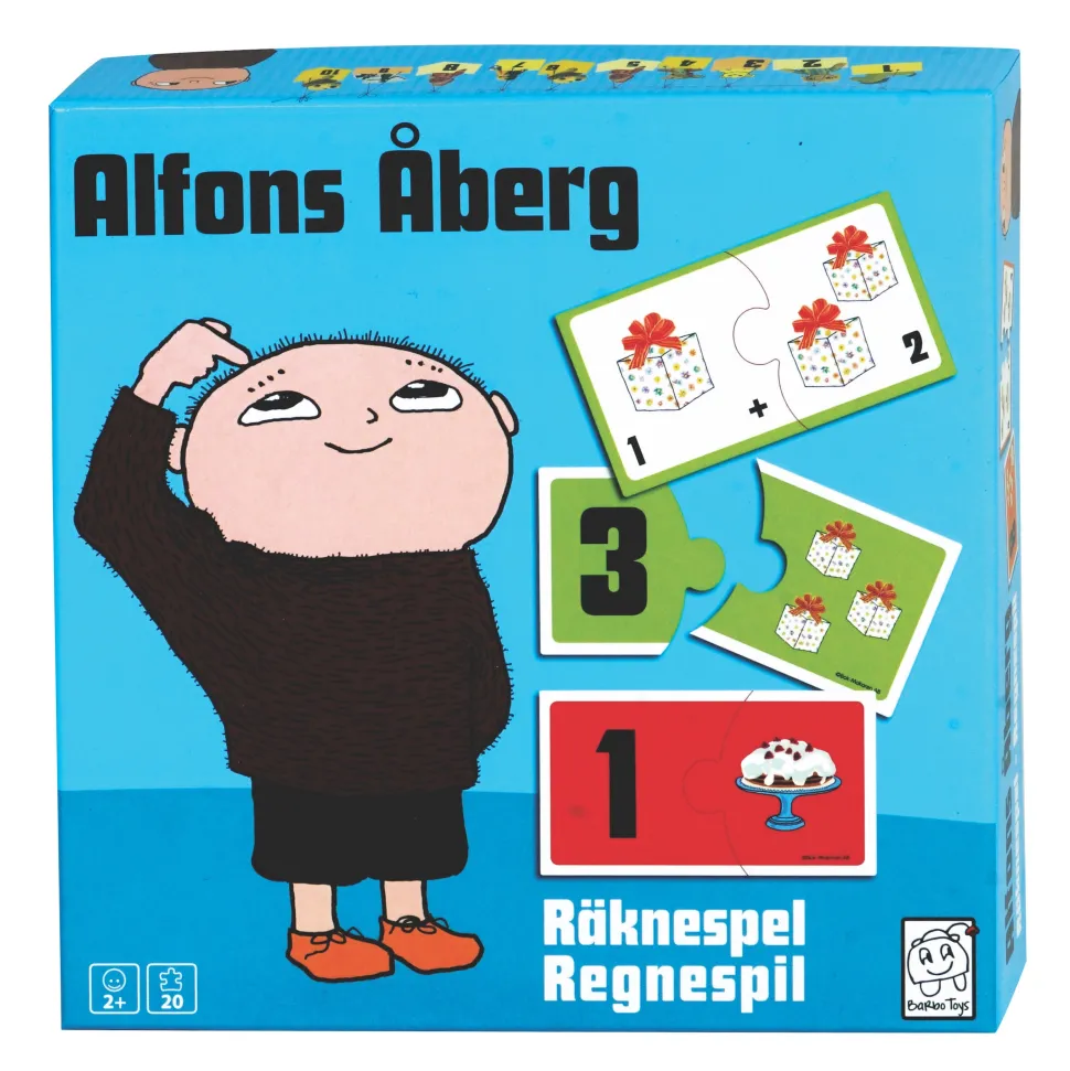 Alfons Åberg Regnespil (Spil, Dansk)