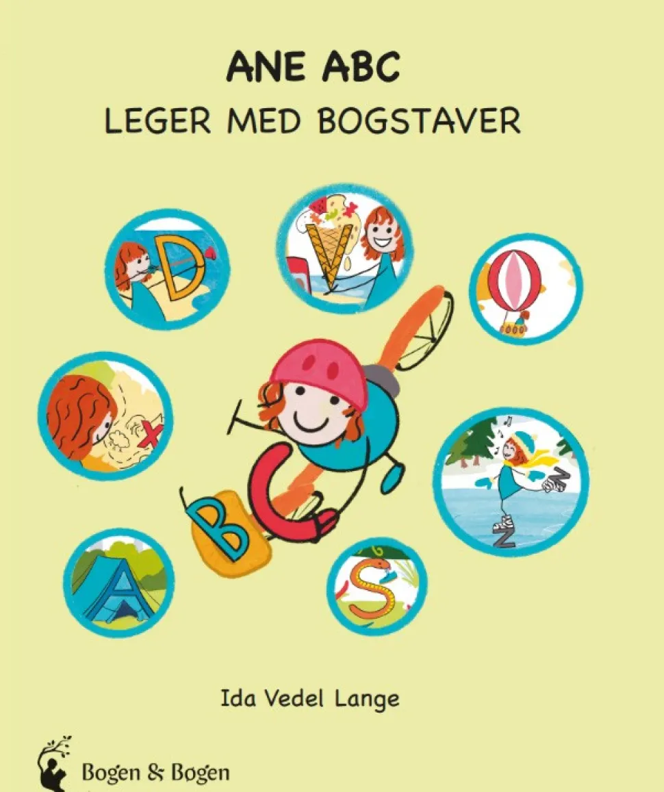 Ane ABC leger med bogstaver (Hardback, Dansk) af Ida Vedel Lange