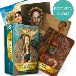 Angels and Ancestors Pocket Oracle: A 55-Card Deck and Guidebook (Cards, Engelsk) af Kyle Gray