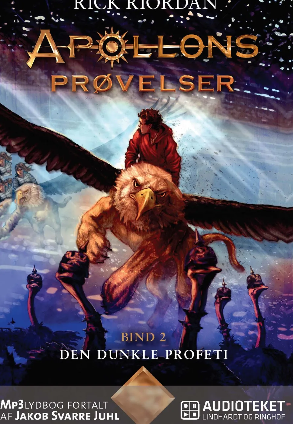 Apollons prøvelser 2 - Den dunkle profeti (Lydbog, zip_mp3, Dansk) af Rick Riordan