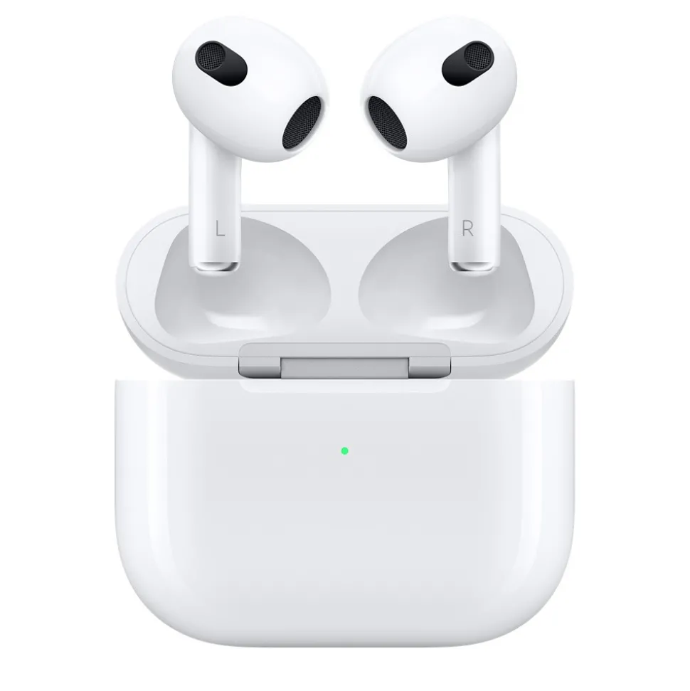 Apple AirPods (3.gen) w/magsafe, White (IT/IT-tilbehør)