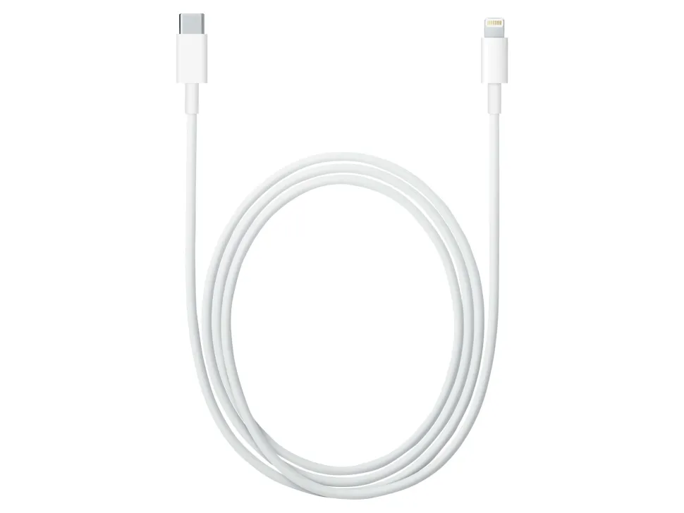 Apple Charging Cable USB-C to Lightning, White (1m) (Mobil- & tablet-tilbehør)