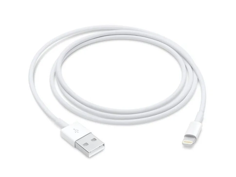 Apple Lightning to USB Cable, White (0.5M) (Mobil- & tablet-tilbehør)
