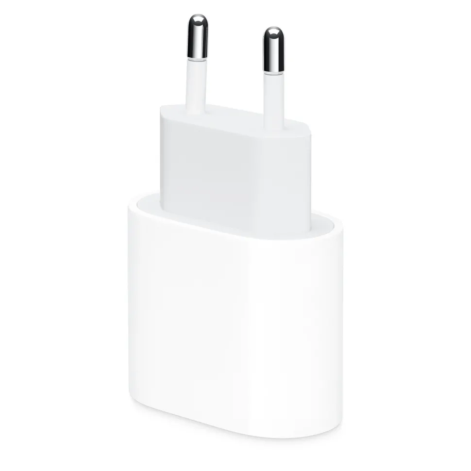 Apple 20W USB-C Power Adapter, White (Mobil- & tablet-tilbehør)