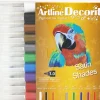 Artline Decorite bullet metallic 10-sæt (Kontorartikler)