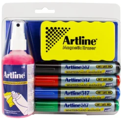 Artline Whiteboard rense/skrive sæt (Kontorartikler)