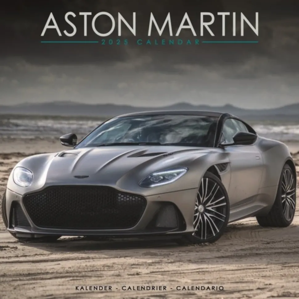 Aston Martin Square Wall Calendar 2025 (Kalender, Calendar, Engelsk)