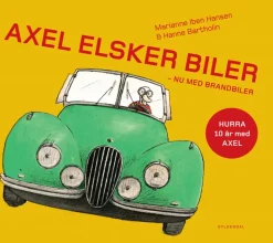 Axel elsker biler - Lyt&læs: Nu med brandbiler (Ebog, epub, Dansk) af Hanne Bartholin